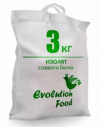 Изолят соевого белка, Evolution Food, мешок 3кг